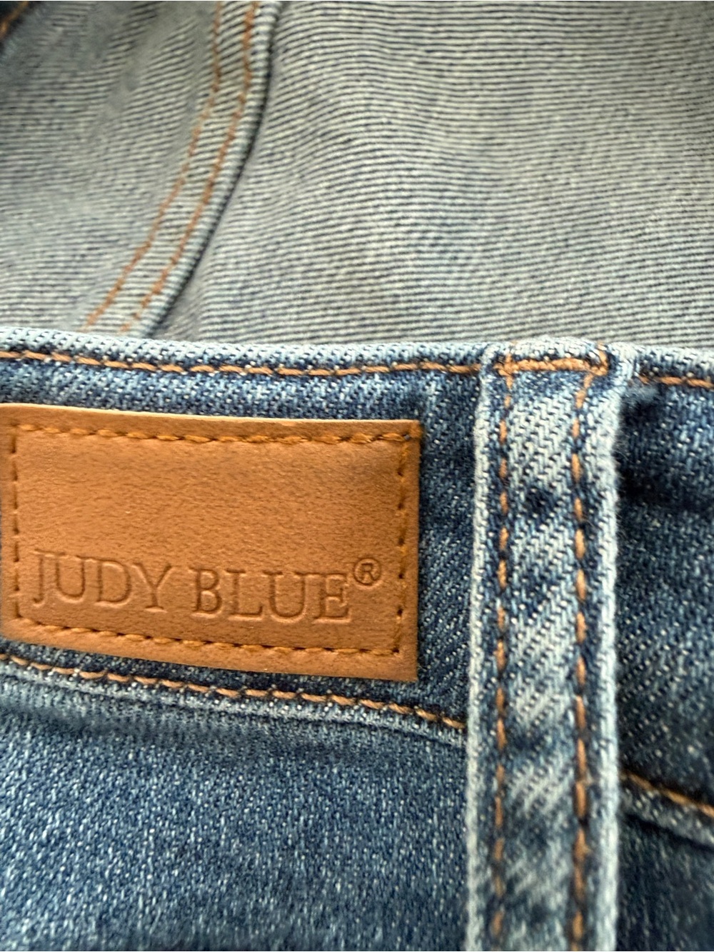 Judy Blue Skinny Fit Stretch Blue Denim Jeans - Picture 6 of 6